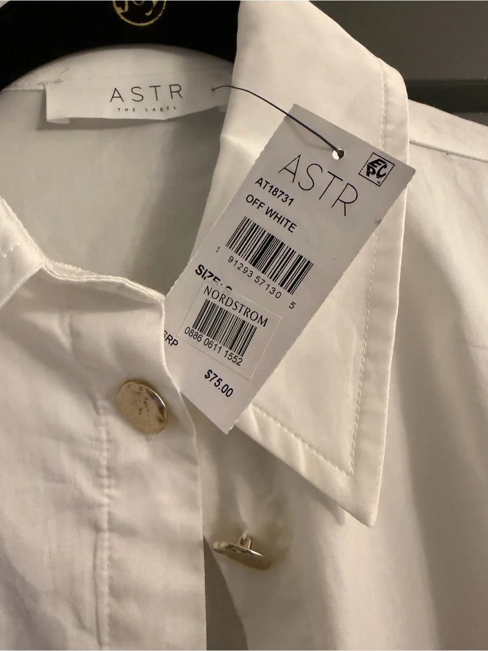 ✨ NEW WITH TAGS | ASTR the Label Organza Puff Sleeve Blouse
